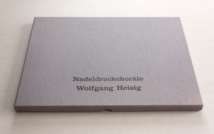 Nadeldruckchoräle